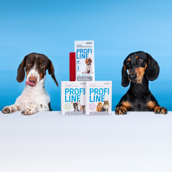 Краплі Provet PROFILINE для собак 4-10 кг інсектоакарицид 1 піпетка по 1 мл