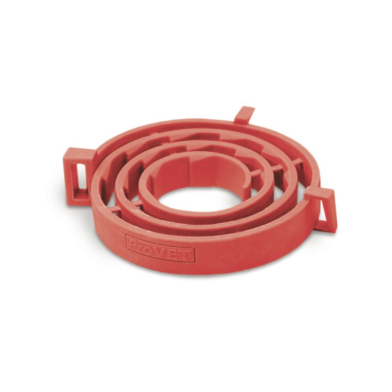 Нашийник Provet PROFILINE для собак для великих порід інсектоакарицид кораловий 70 см