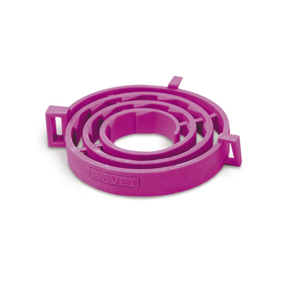 Нашийник Provet PROFILINE для собак для великих порід інсектоакарицид фуксія 70 см