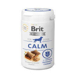 Вітаміни Brit Vitamins Calm для дорослих собак для підтримки нервової системи в стресових ситуаціях на протеїні з комах 150