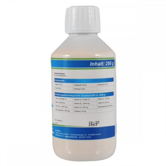 Вітамінний комплекс Canina Canivita для котів та собак універсальний зі швидким ефектом тонік 250 мл