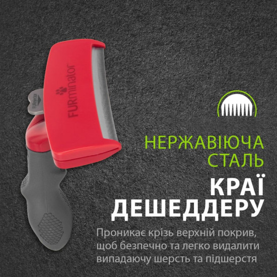 Фурмінатор FURminator для собак з довгою шерстю Long Hair розмір XL