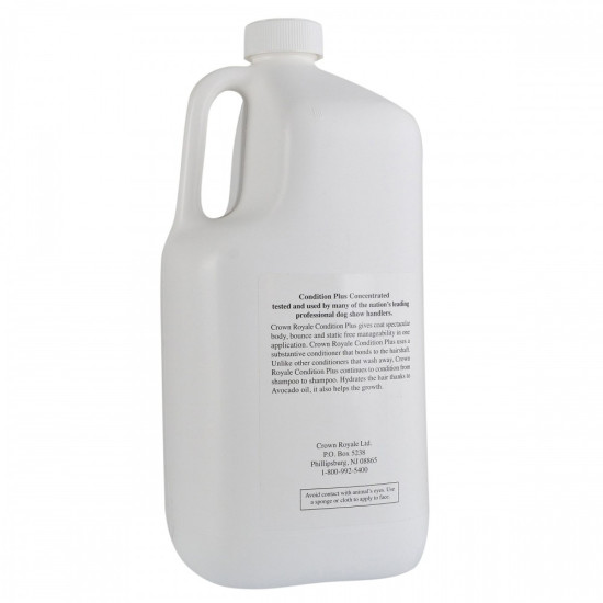 Кондиціонер Crown Royale Condition Plus для собак та котів для догляду за шерстю 3.8 л