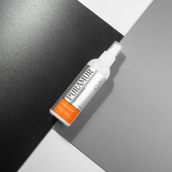 Спрей фінішний PURAMUR Ceratin and Ceramide SPF-захист без змивання 200 мл