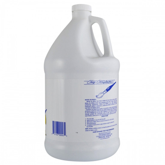 Шампунь Chris Christensen White on White для собак та котів для білої шерсті 3,8 л