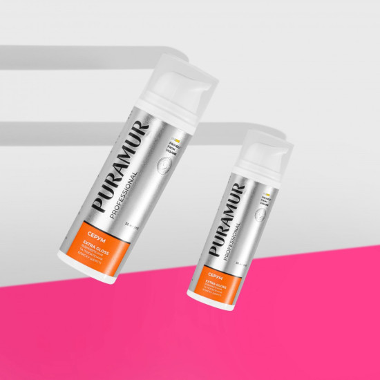 Серум PURAMUR Extra Gloss відновлення та посилення блиску шерсті 50 мл