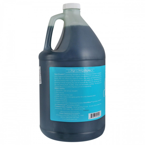 Шампунь Chris Christensen Smart Wash 50 Tropical Breeze для собак та котів тропічний бриз 3,8 л