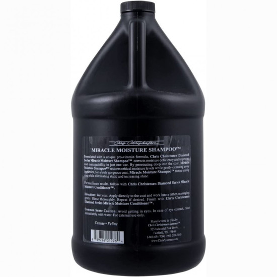 Шампунь Chris Christensen Miracle Moisture для собак та котів     3,8л