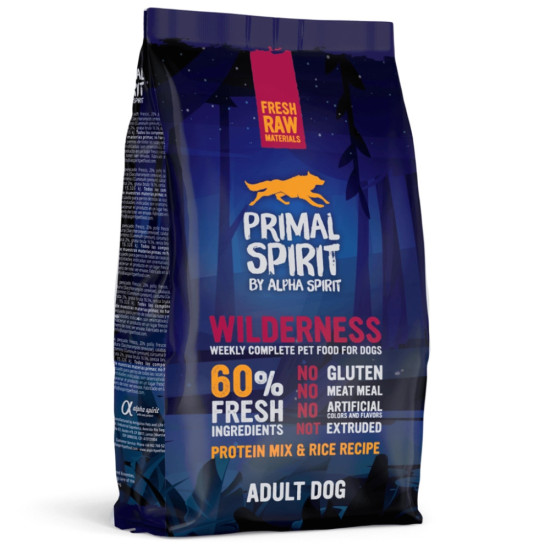 Сухий корм для собак Alpha Spirit Primal Wilderness 12 кг (8436586310851)