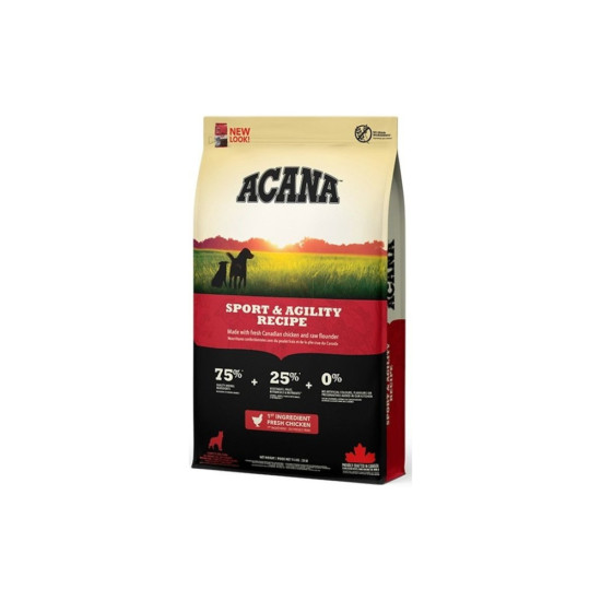 Сухий корм для собак ACANA Sport&Agility Recipe 11.4 кг (0064992530112)
