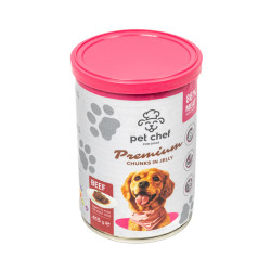 Вологий корм для собак Pet Chef З яловичиною 415 г (4820255193618)