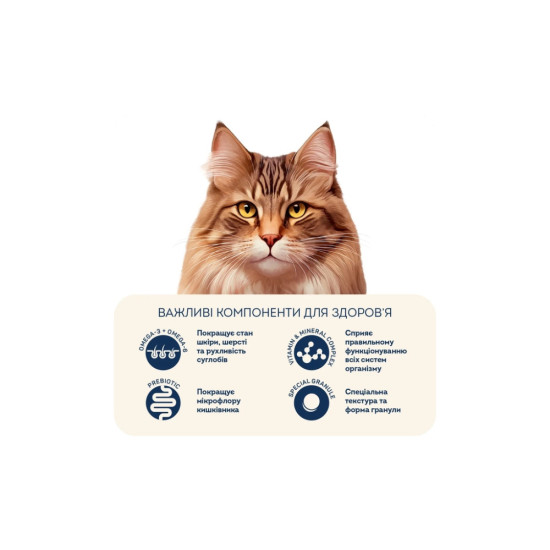 Сухий корм для кішок Home Food For sterilised з кроликом та журавлиною 10 кг (4820235020552)