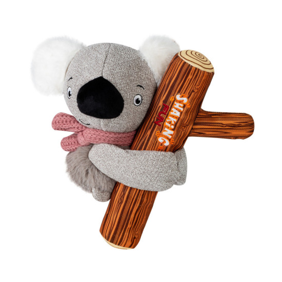 Іграшка для собак GiGwi Shaking Fun Коала з великою пищалкою 22 см (2260)