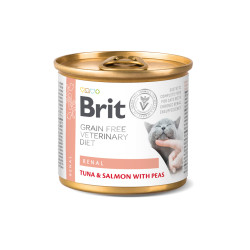 Консерви для котів Brit GF VetDiets Cat Renal 200 г (8595602549870)