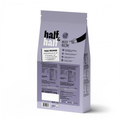 Сухий корм для собак Half&Half для маленьких порід з яловичиною 12 кг (4820261920734)