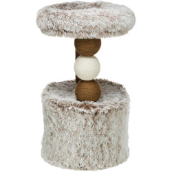 Дряпка (кігтеточка) для котів Trixie Harvey 54х40х73 см біло-коричнева (4047974445372)