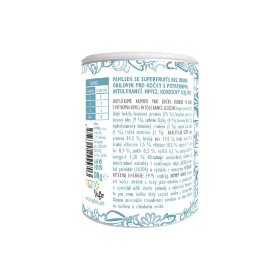 Ласощі для котів Brit Care Superfruits Insect 100 г - комахи (8595602555703)