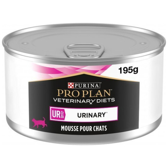 Вологий корм для кішок Purina Pro Plan Veterinary Diets UR ST/OX Urinary При сечокам'яній хворобі 195 г (8445290093431)