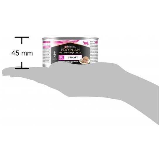 Вологий корм для кішок Purina Pro Plan Veterinary Diets UR ST/OX Urinary При сечокам'яній хворобі 195 г (8445290093431)
