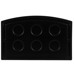 Піддон під акваріум Природа 40х25 см овальний (4823082419418)