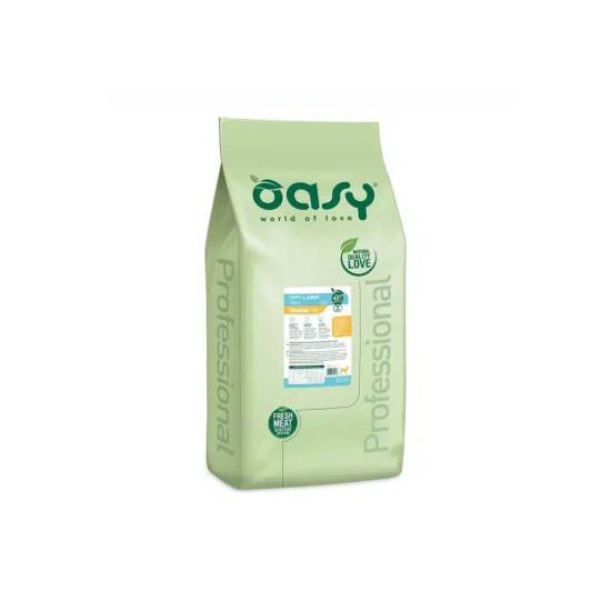 Сухий корм для собак OASY LIFESTAGE Puppy&Junior Small курка 1 кг (8053017348780)