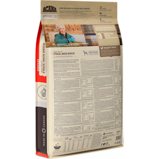 Сухий корм для собак ACANA Free-Run Duck 6 кг (0064992571603)