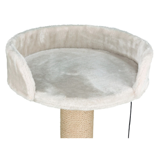 Дряпка (кігтеточка) для котів Trixie Міка 46 см світло-сіра (4011905444185)