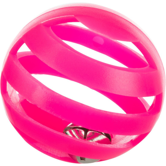 Іграшка для котів Trixie М'ячики пластикові з дзвіночками 4 см (набір 4 шт.) (4011905045214)