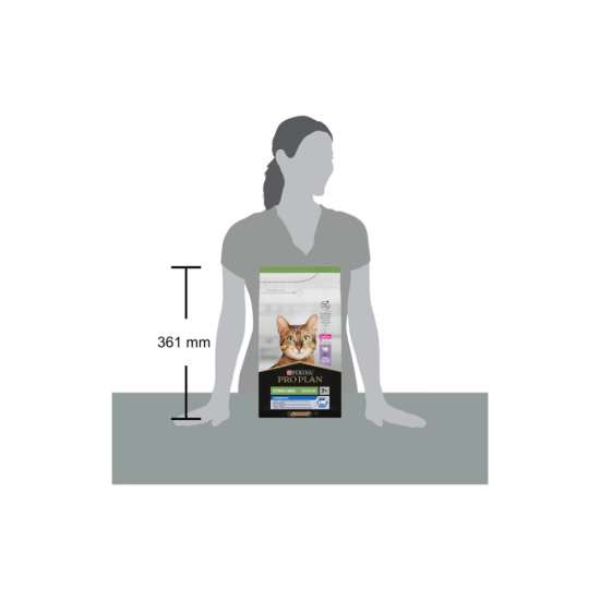 Сухий корм для кішок Purina Pro Plan Sterilised Senior з індичкою 1.5 кг (7613034989673)