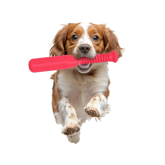Іграшка для собак PitchDog Бита для апортировки Д 35 см рожева (62407)