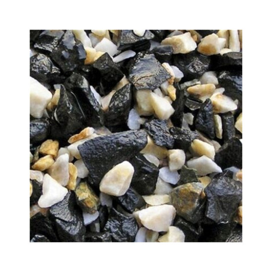 Ґрунт для акваріума Nechay Zoo чорно-білий 2 кг (5-10 мм) (2717250009353)