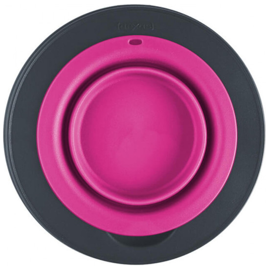 Посуд для собак Dexas Миска одинарна на складній підставці-мала 360 мл пурпурна (0084297309077)
