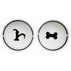 Посуд для собак Trixie Eat on Feet підставка з мисками 250 мл/13 см (4011905246406)