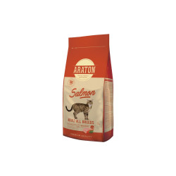 Сухий корм для кішок ARATON SALMON Adult All Breeds 15 кг (ART47464)