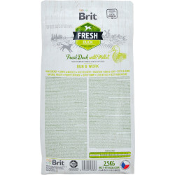 Сухий корм для собак Brit Fresh Duck/Millet Active Run and Work 2.5 кг (8595602530823)