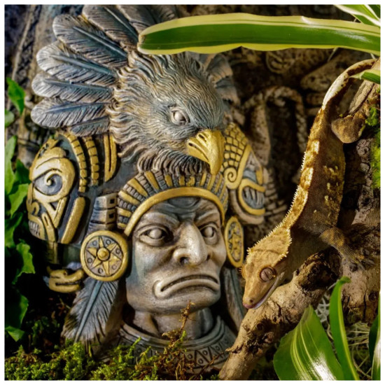 Декорація в акваріум ExoTerra Eagle Knight воїн ацтек (15561231671)