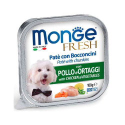 Консерви для собак Monge DOG FRESH курка з овочами 100 г (8009470013031)