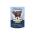 Вологий корм для собак Club 4 Paws Selection Плюс Шматочки з лососем та макрелью в соусі 85 г (4820215368056)