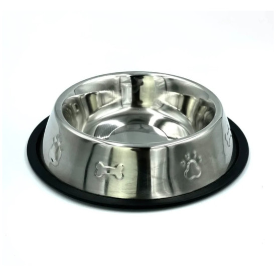 Посуд для собак Lucky Star Миска нековзна з тисненням 22 см (4821526100090)