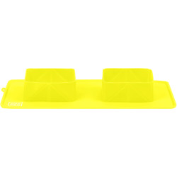 Посуд для собак WAUDOG Silicone Миска складана 385х230х50 мм жовта (50808)