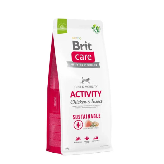 Сухий корм для собак Brit Care Dog Sustainable Activity для собак з підвищеною активністю 12 кг (8595602559220)