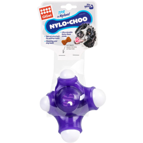 Іграшка для собак GiGwi Nylo-choo Кістка квадробон 15 см (2306)