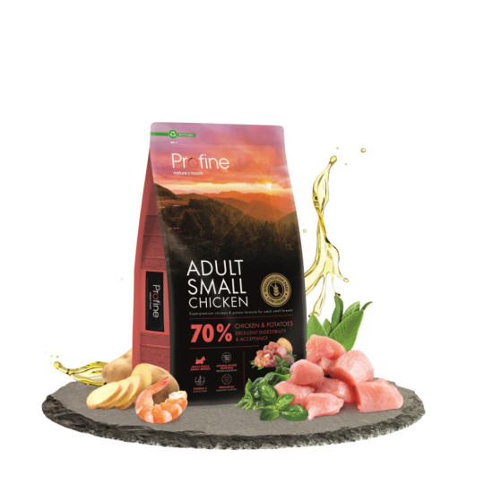 Сухий корм для собак Profine Small Chicken and Potatoes для дорослих собак дрібних порід 7 кг (8595602569984)