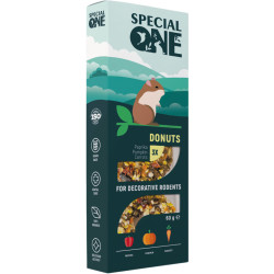 Вітаміни для гризунів Special One «Паприка, гарбуз, морква» 60 г (4823082425204)