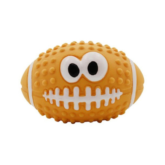 Іграшка для собак MISOKO&CO М'яч для регбі помаранчевий 7.5 см (BEIRJ00916)