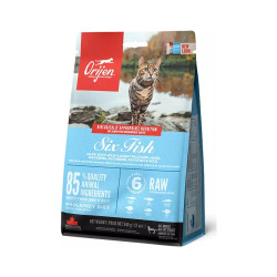 Сухий корм для кішок Orijen 6 Fish Cat&kitten 1.8 кг (0064992281182)