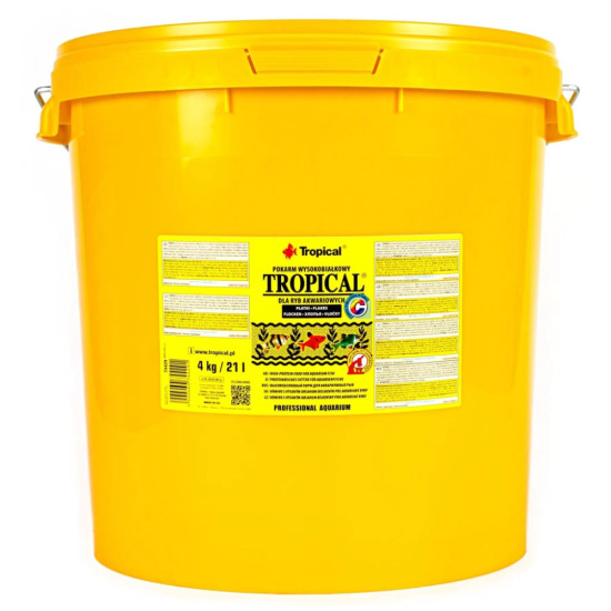 Корм для риб Tropical у пластівцях 21 л (5900469744291)