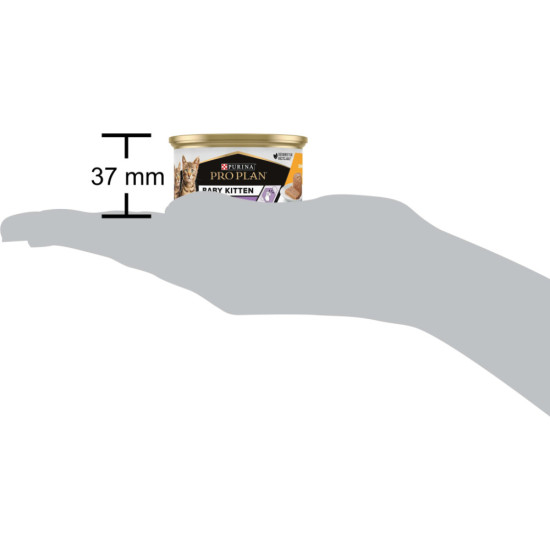 Вологий корм для кішок Purina Pro Plan Baby Kitten З куркою 85 г (8445290673718)