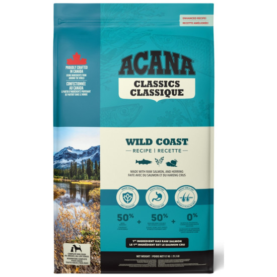 Сухий корм для собак ACANA Wild Coast 9.7 кг (0064992562120)