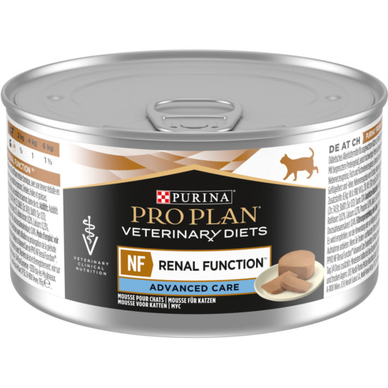 Вологий корм для кішок Purina Pro Plan Veterinary Diets NF Renal Function При патології нирок 195 г (7613287873620)